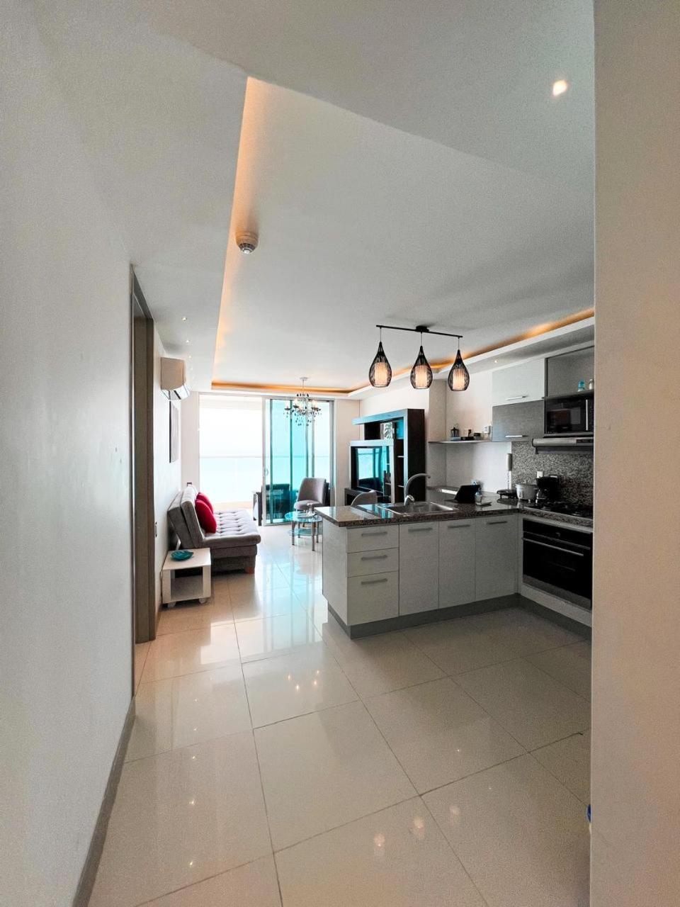 CartagenaBocagrande Beach Apartamentoアパートメント エクステリア 写真