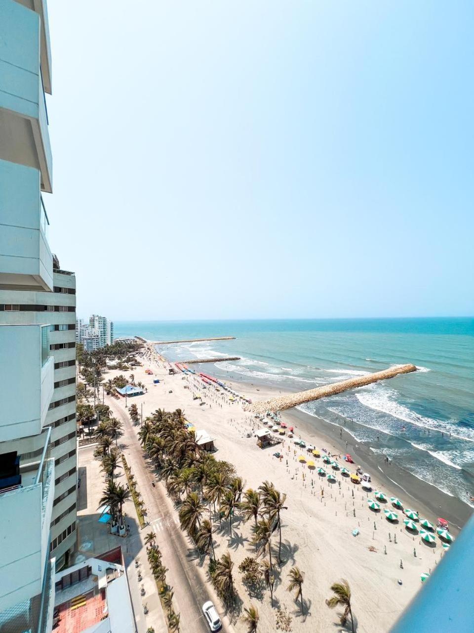 CartagenaBocagrande Beach Apartamentoアパートメント エクステリア 写真