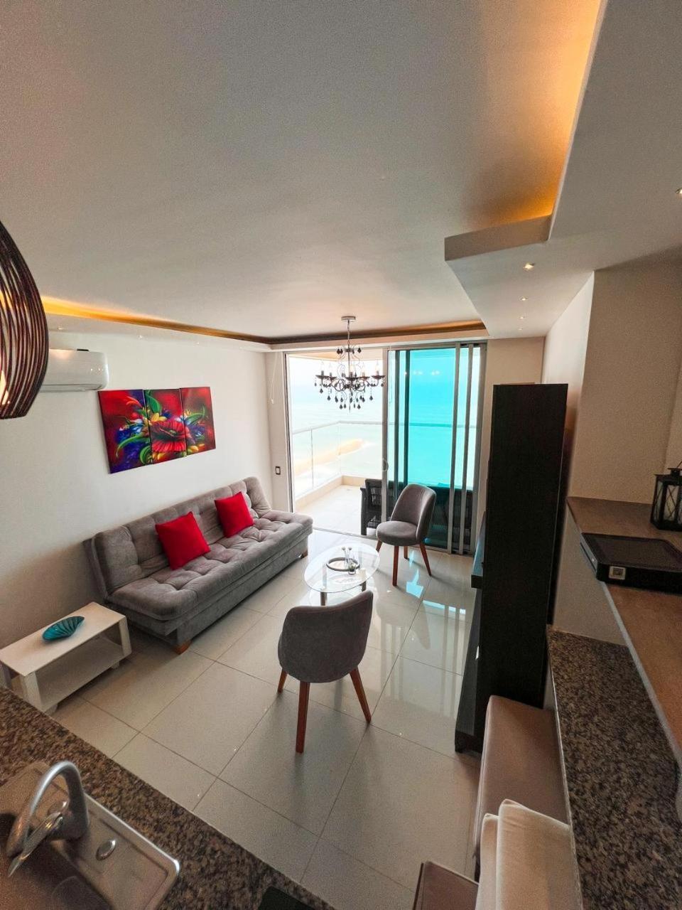 CartagenaBocagrande Beach Apartamentoアパートメント エクステリア 写真