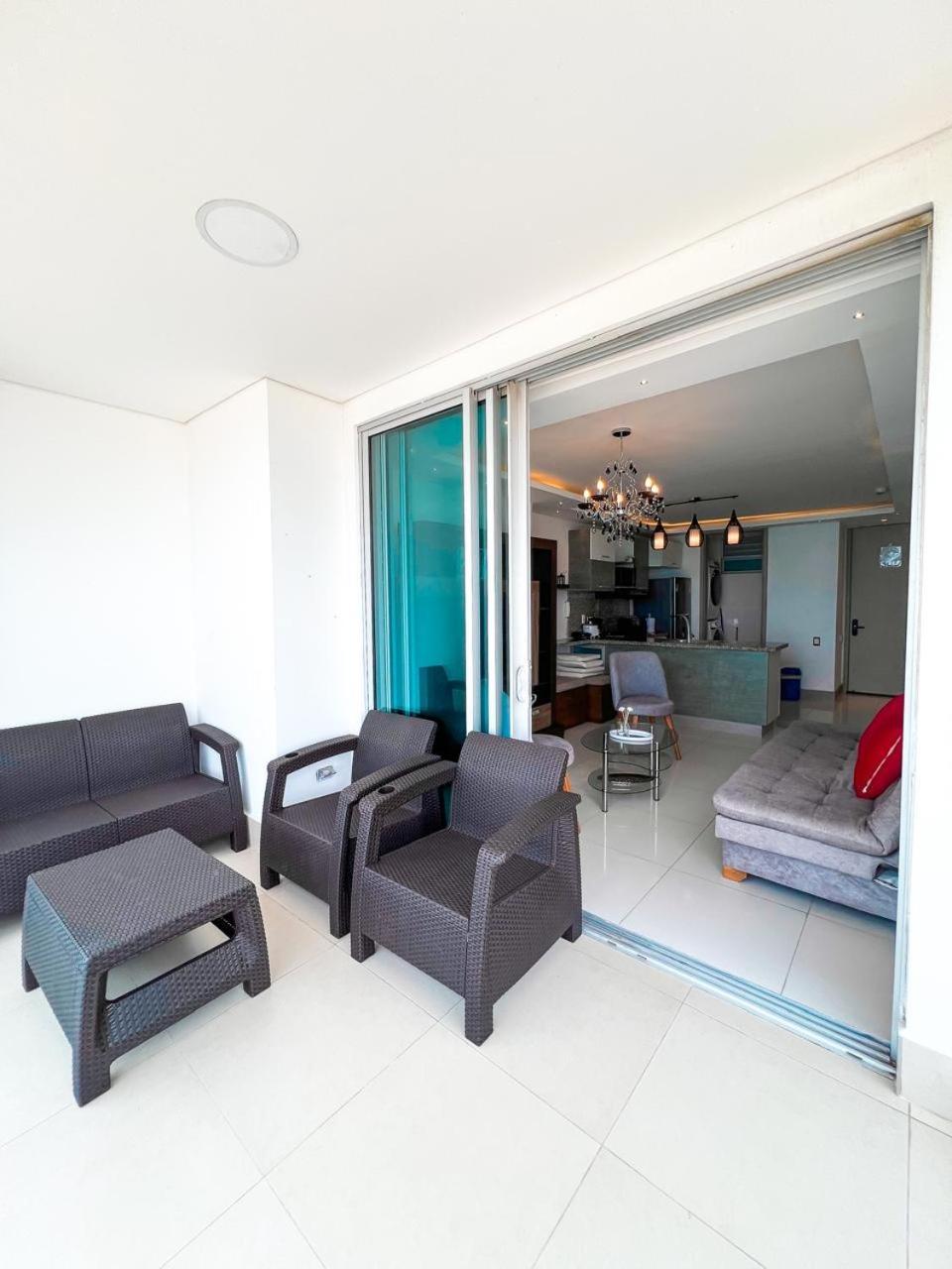 CartagenaBocagrande Beach Apartamentoアパートメント エクステリア 写真