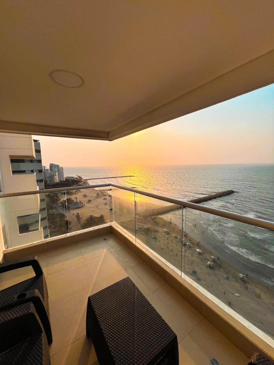 CartagenaBocagrande Beach Apartamentoアパートメント エクステリア 写真