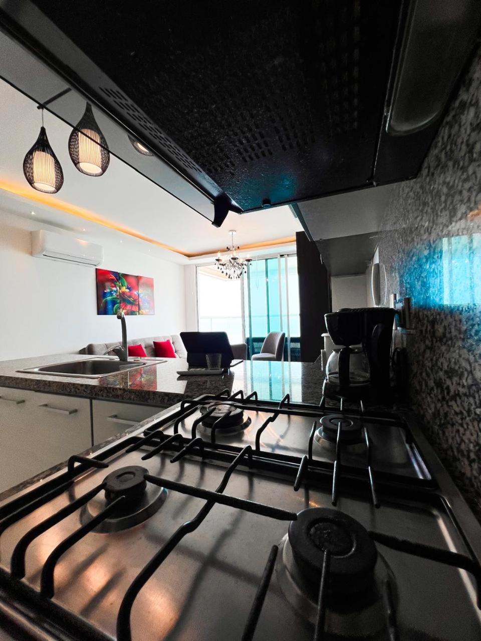 CartagenaBocagrande Beach Apartamentoアパートメント エクステリア 写真