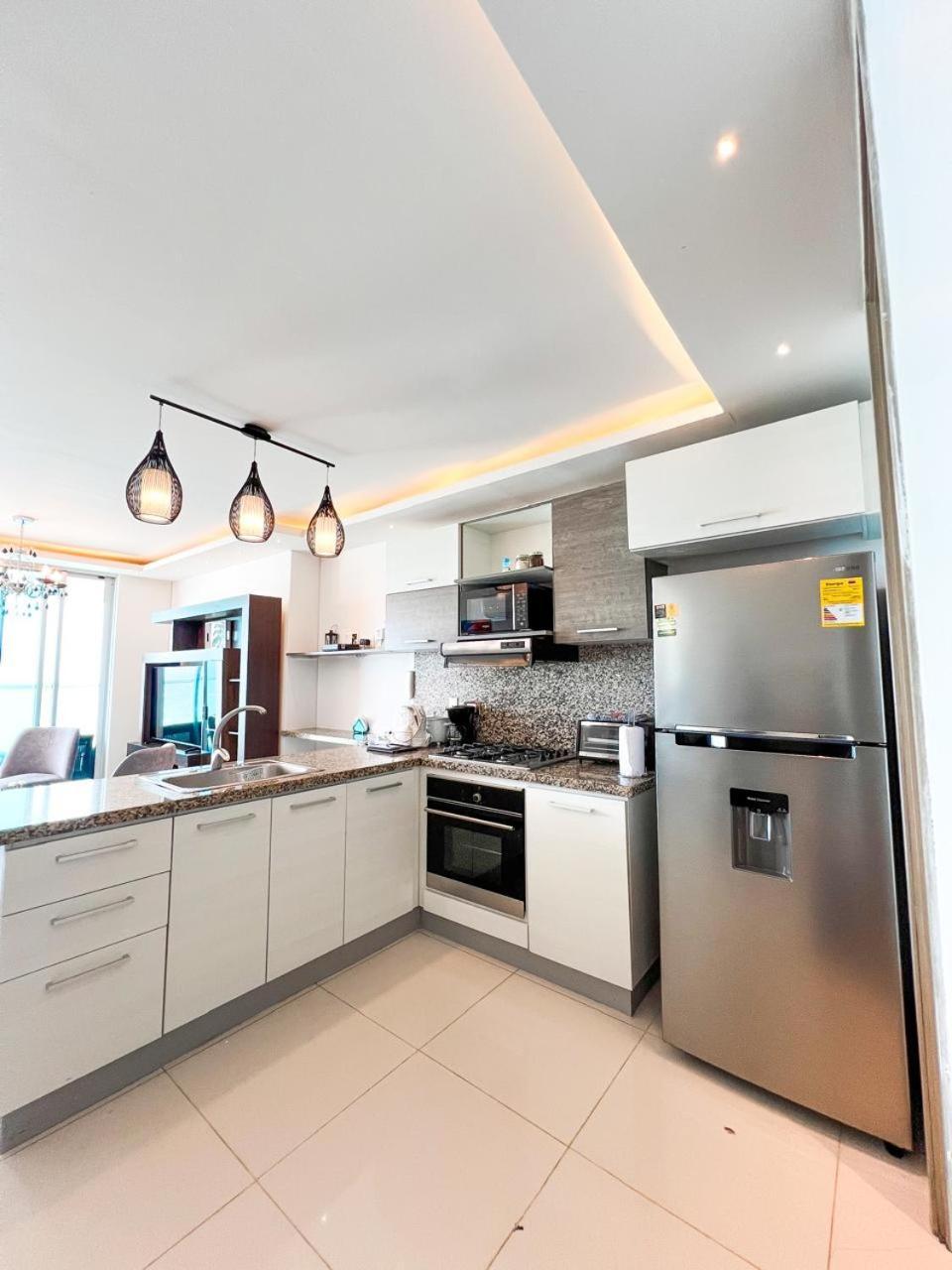 CartagenaBocagrande Beach Apartamentoアパートメント エクステリア 写真